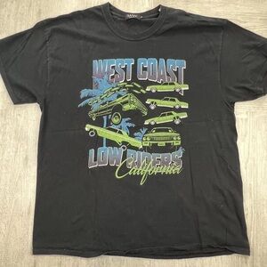 boohooMAN West Coast Lowriders T-Shirt